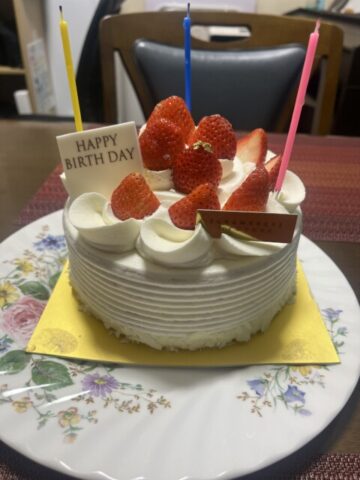 【名古屋校】家族の誕生日は必ずちゃんと祝いたい。今日は姉の誕生日〜！