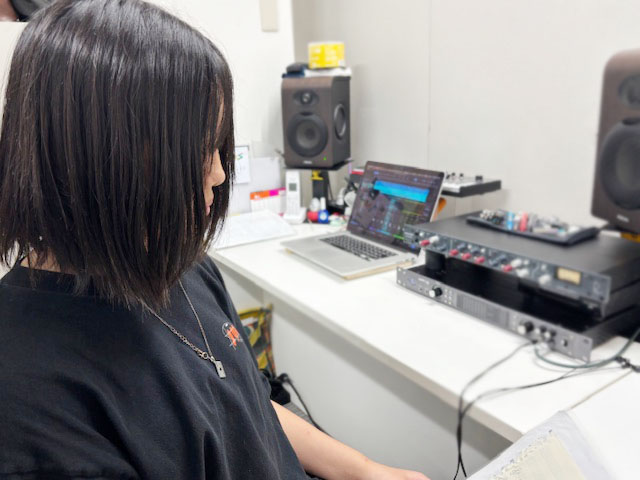 【作詞・作曲・DTMコース】レッスン風景＆制作秘話08 : 田中文-03