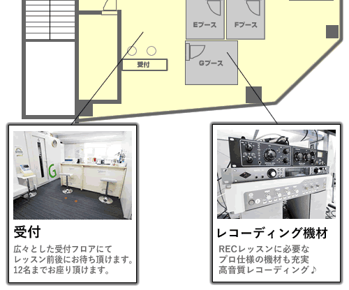 ベリメリ新宿校フロアマップ02