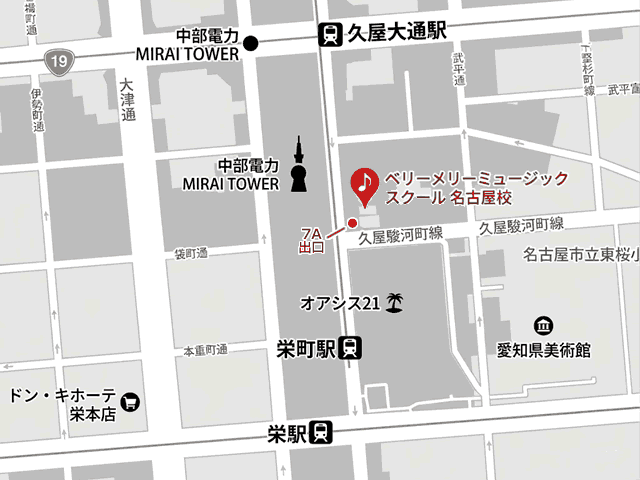 名古屋校MAP