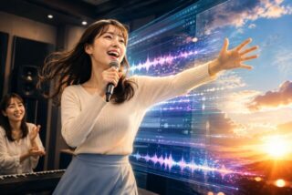 AIでボイトレは可能?アプリの限界とベリーメリー流マンツーマンレッスンで歌が劇的に上手くなる理由